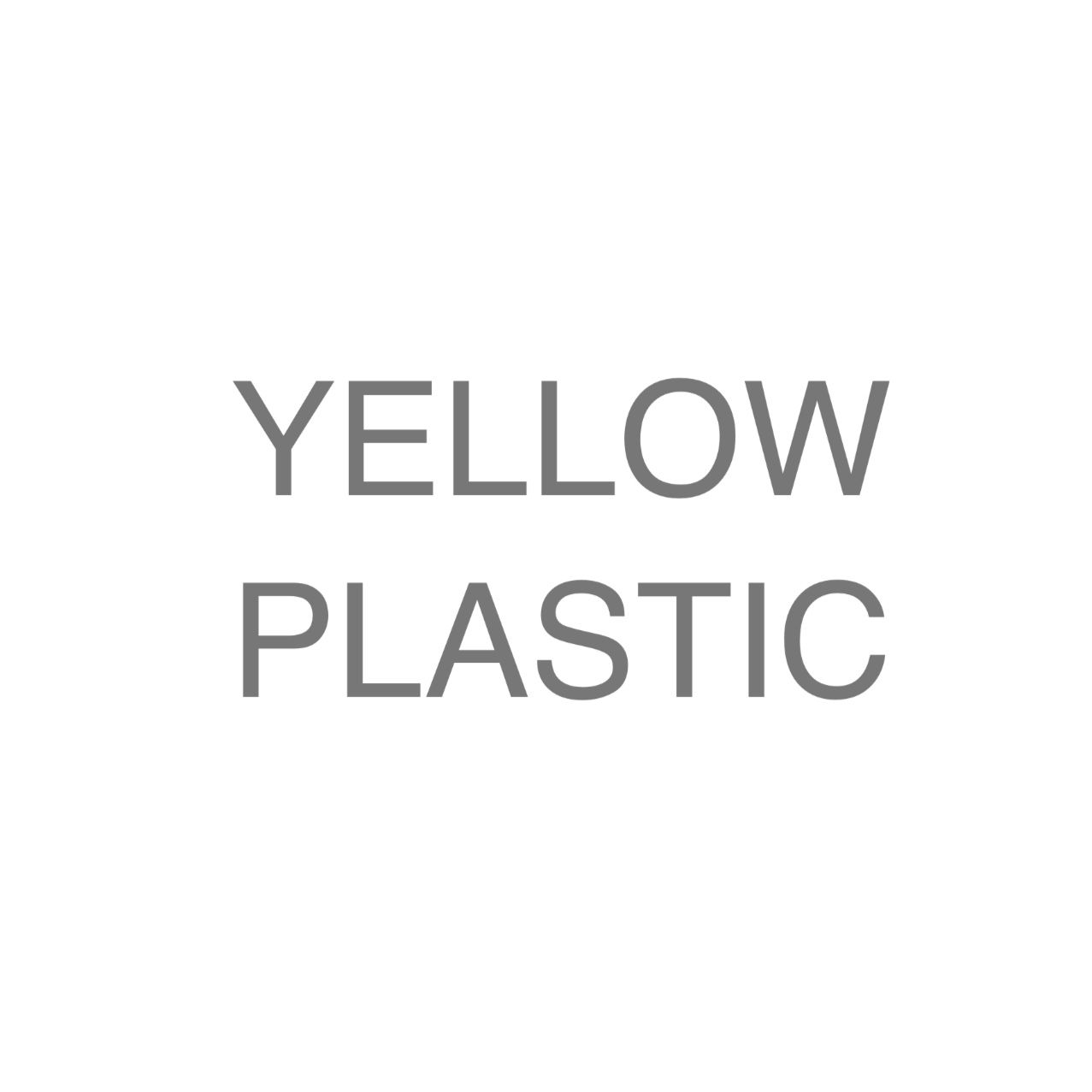 YELLOW PLASTIC